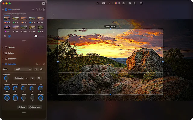 Phiewer PRO batch export and compression